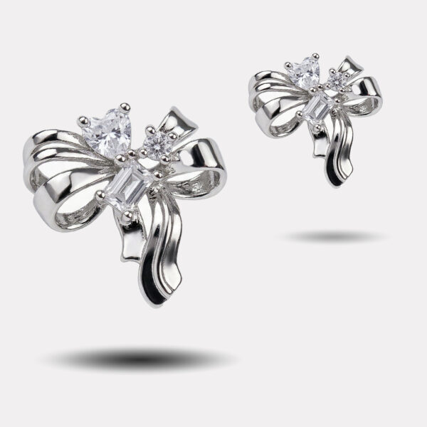 Gold Art Deco Sunburst & Pear-Cut Crystal Drop Earrings